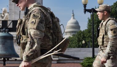 Trump live updates: Dozens arrested in Washington as police presence increased
