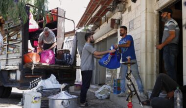 Alawite families flee Damascus suburb after eviction threats
