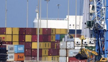Trump tariffs live updates: US import taxes hit levels not seen in nearly 100 years