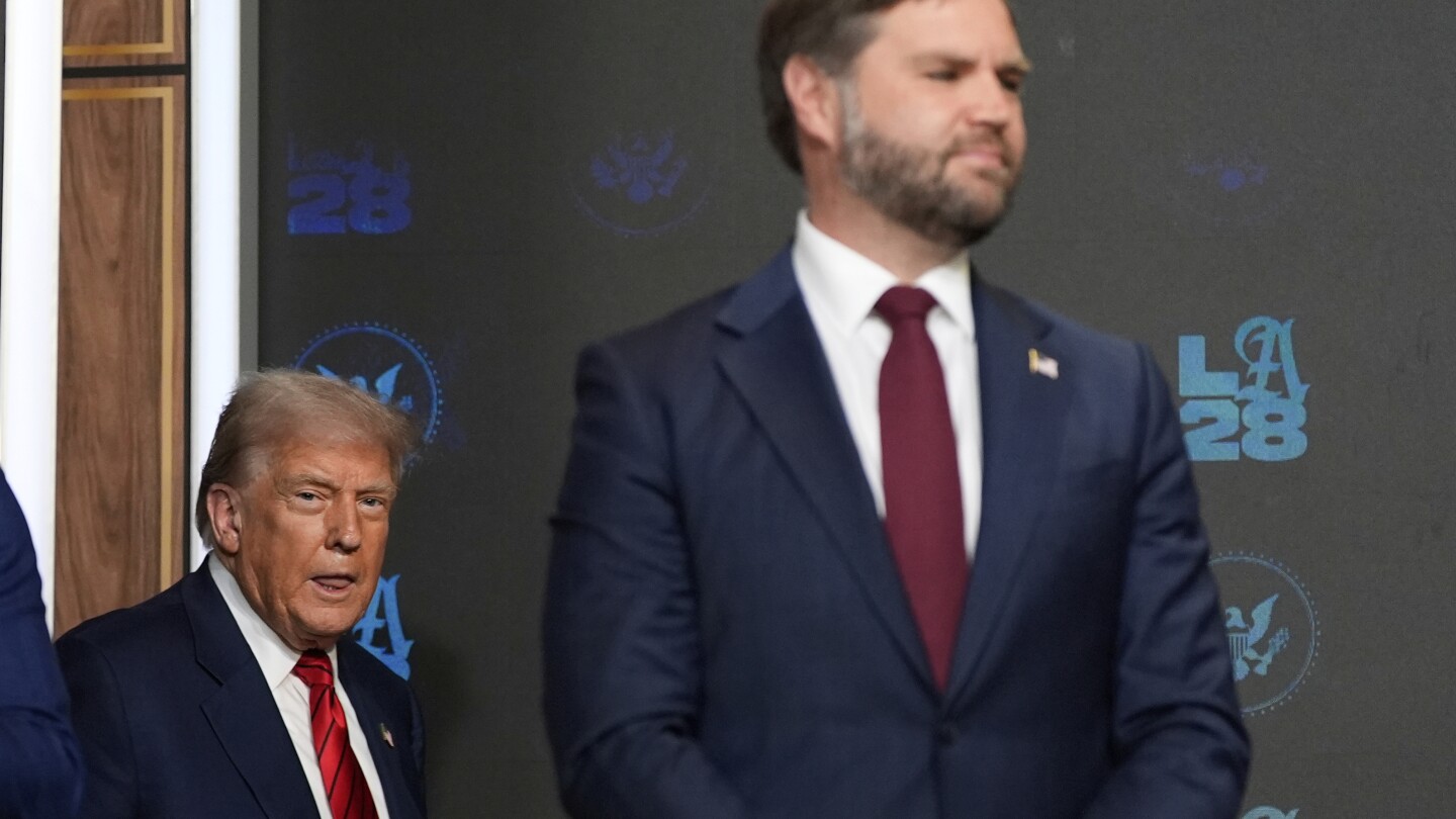 Trump anoints JD Vance as successor as he wields influence over GOP