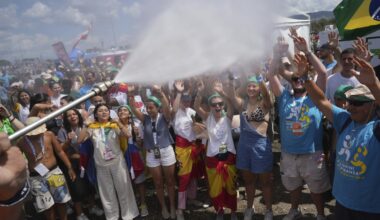 Young Catholics invade Rome for Holy Year festival with Pope Leo XIV