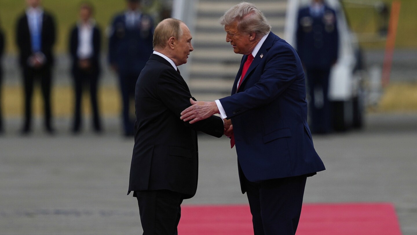 Live updates: Trump and Putin begin Alaska summit on war in Ukraine