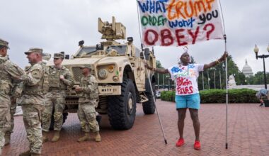 Live updates: Washington on edge as Trump’s military crackdown intensifies