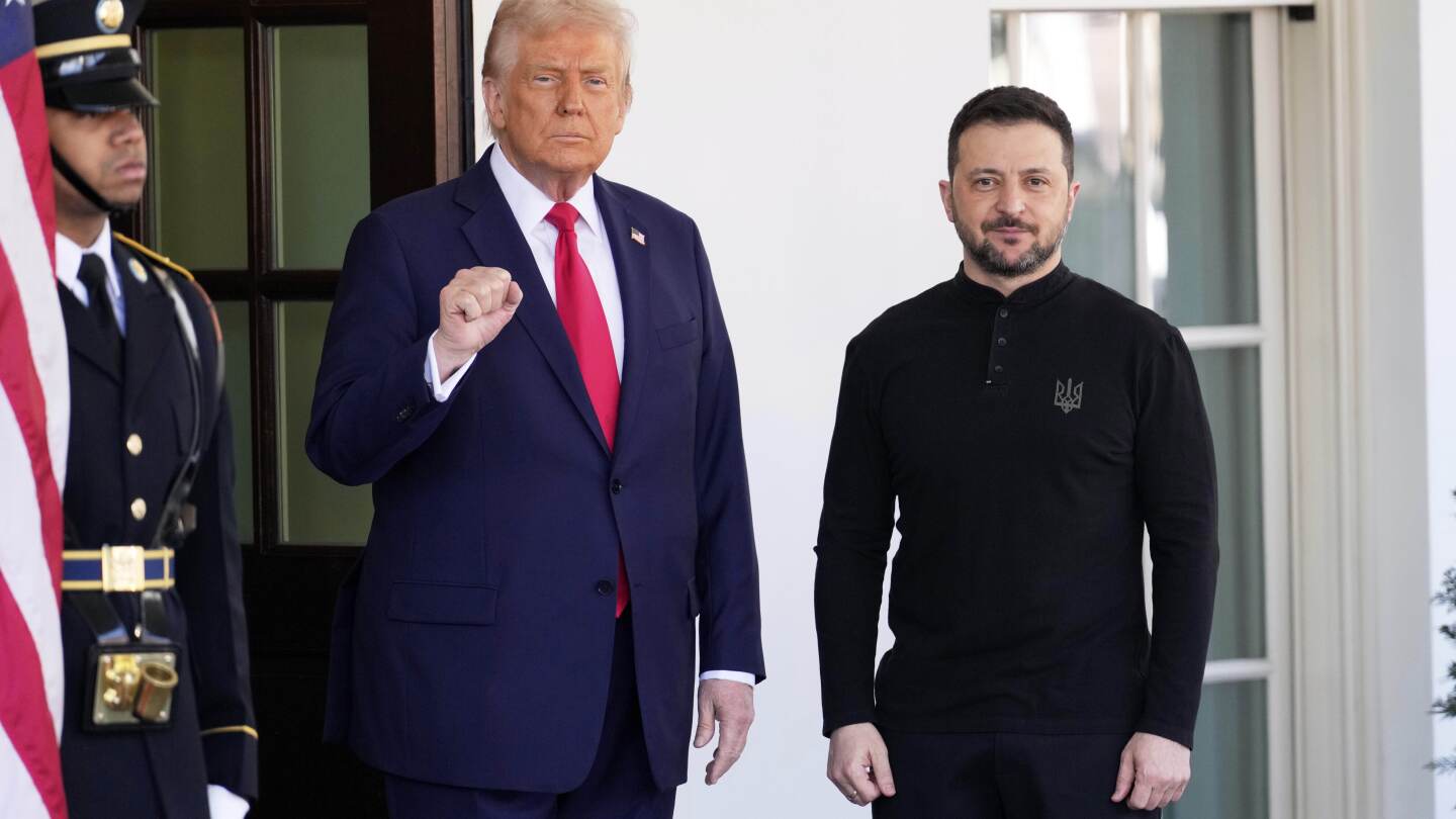 Zelenskyy-Trump live updates: European leaders visit White House to discuss Russia's war