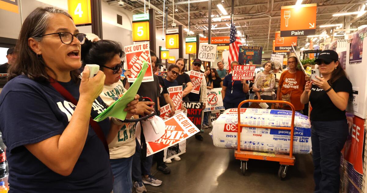 'Silence is violence': Teachers, retirees, first-time activists stand up to immigration raids