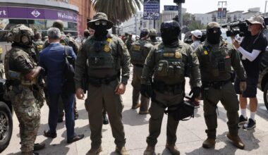 Border Patrol show of force at Newsom event spurs demand for info
