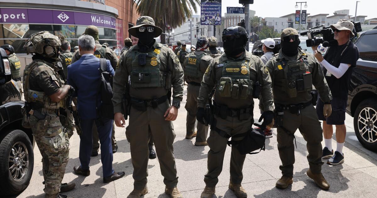 Border Patrol show of force at Newsom event spurs demand for info