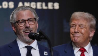 Letters to the Editor: Trump taking oversight of the L.A. Olympics isn’t a gold-medal idea