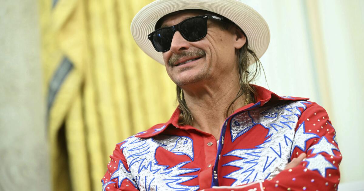 Kid Rock crashes out over Gov. Gavin Newsom endorsement joke