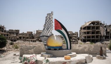 Once a symbol of Palestinian identity, a Syrian city struggles to rise again