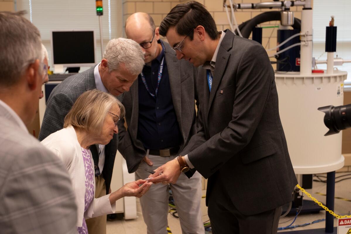 U.S. Energy Secretary, in Iowa, says federal support to continue for Ames lab, but not wind energy i