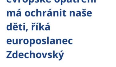TIL, Tomáš Zdechovský (KDU-ČSL) je zastánce chat control.