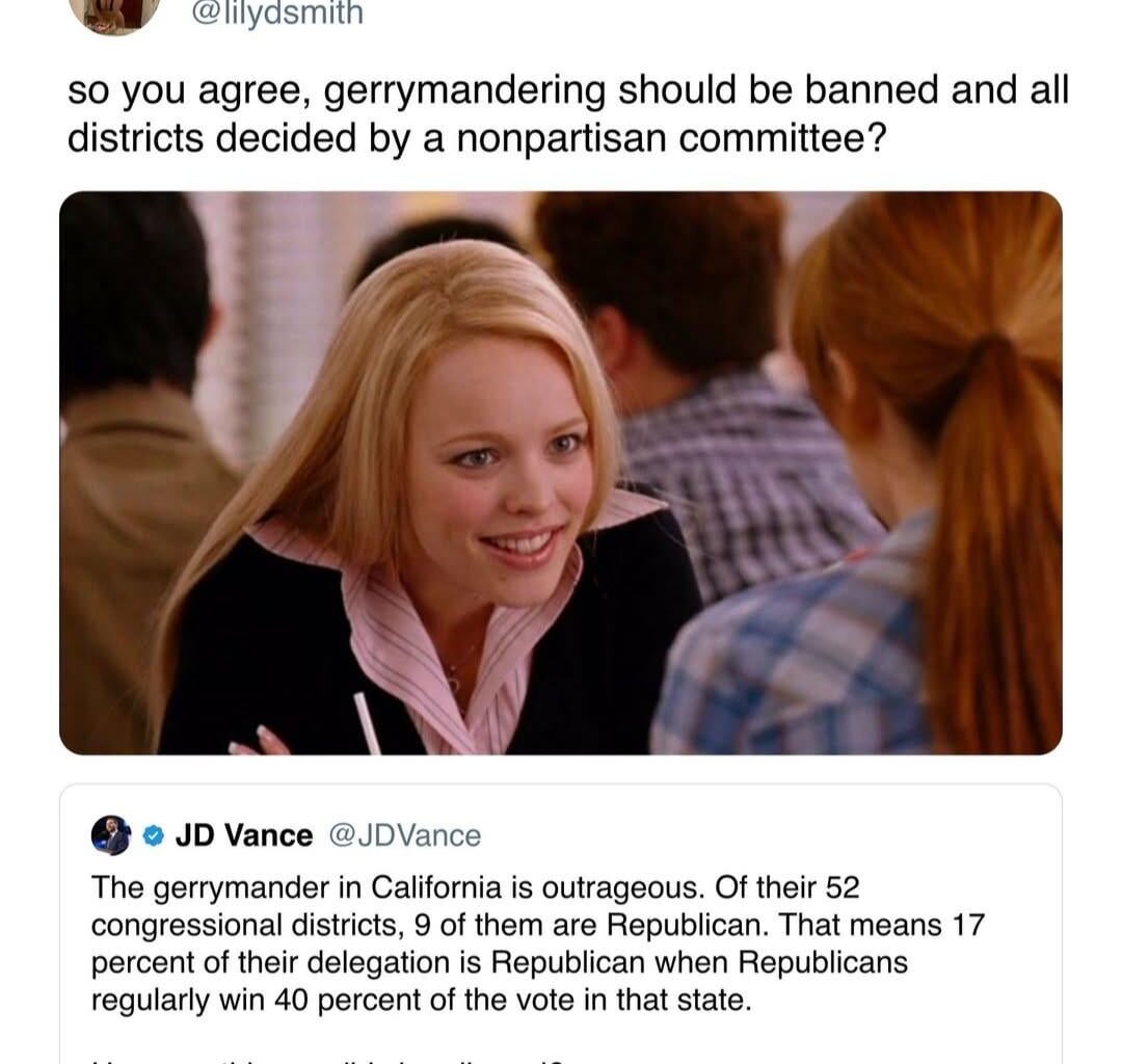When the GOP suddenly discovers gerrymandering is bad... in blue states!