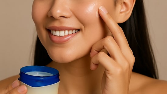 Vaseline, or petrolatum, is safe for use, as confirmed by dermatologist Dr. Danny Guo. He clarifies that while petroleum is harmful, petrolatum is a refined substance endorsed by health authorities. (Image generate via OpenAI)