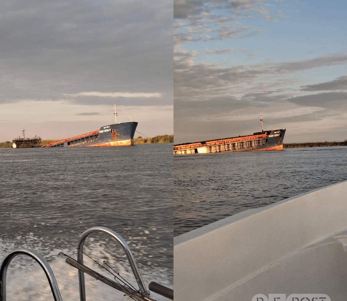 Ukraine’s military destroyed the cargo ship Port Olya 4 in Russia’s Astrakhan region, a vessel used to ferry Shahed drone components and ammunition from Iran