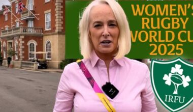 Ireland settle into Northampton base ahead of start of Women’s Rugby World Cup