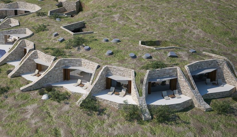 Villa Nai 3.3: Luxury hotel immersed into 100-year-old olive grove