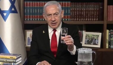 Netanyahu, touting Israeli water tech, calls on drought-ravaged Iranians to oppose regime