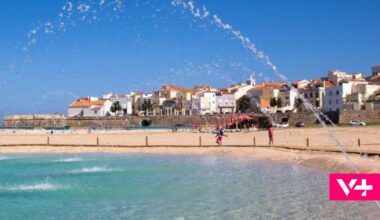 Parece um oásis e é em Portugal. Esta piscina de água salgada na praia é um paraíso que poucos conhecem
