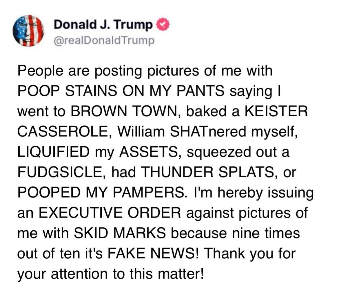 A message from President Trump