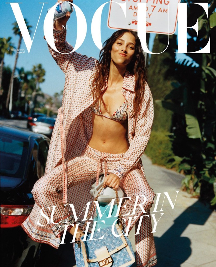 Vogue Netherlands July/August 2025 : Yasmin Wijnaldum by Rasmus Weng Karlsen 