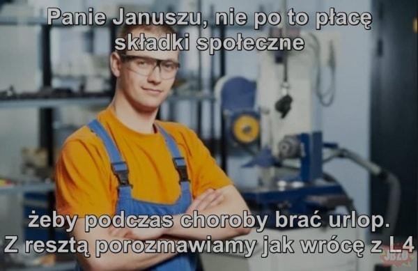 Co w tym przypadku zrobi Janusz biznesu.