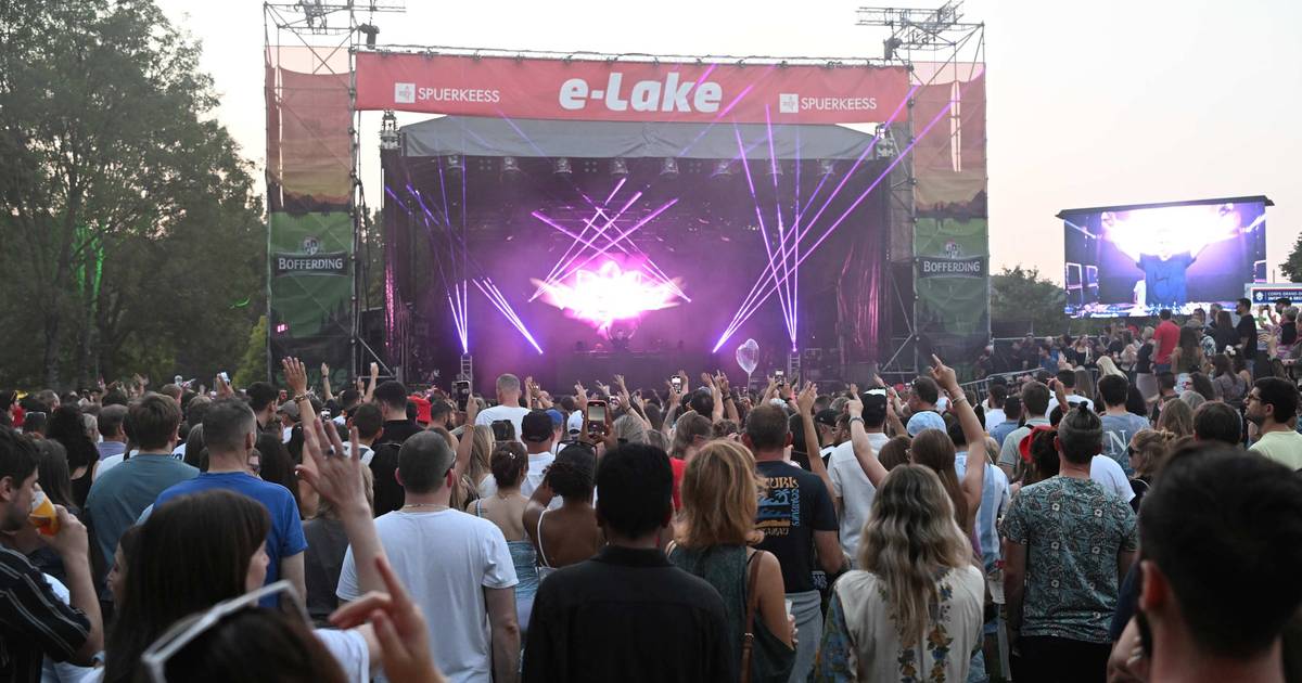 Techno am Echternacher See in Luxemburg bei Festival e-Lake
