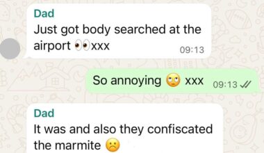 They confiscated the Marmite