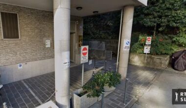 Žaljiv napis na slovenskem konzulatu v Trstu
