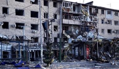 Multiple strikes hit Zaporizhzhia damaging industrial sites and residential buildings across city