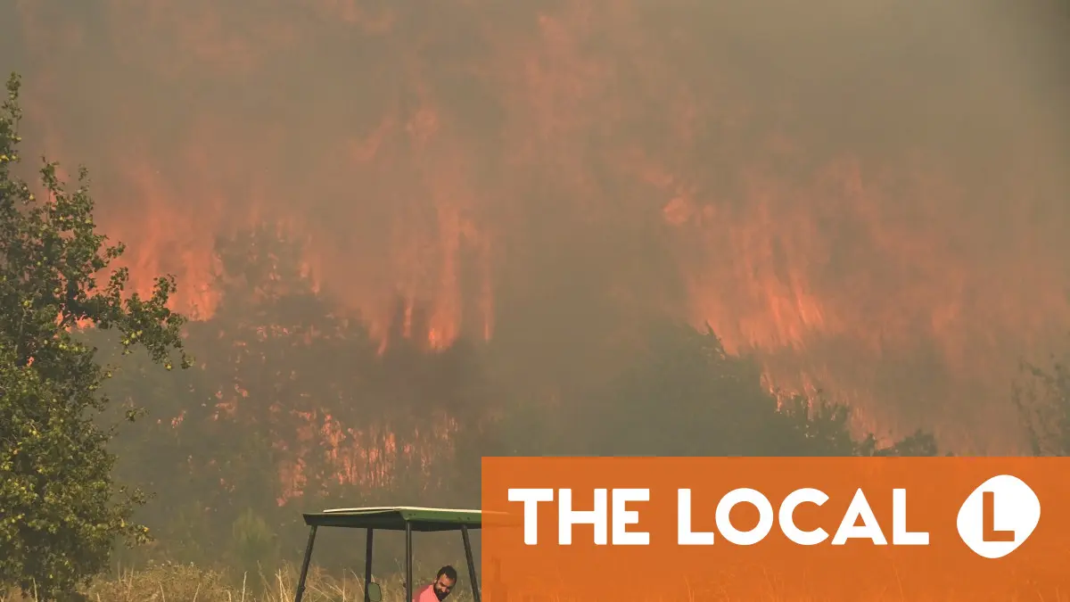 Bizarre skies and sunsets in France due to smoke from Spanish wildfires