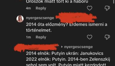 Csengécske is szereti magából lökni az orosz propagandát.