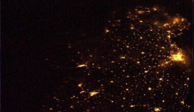 Ireland from space