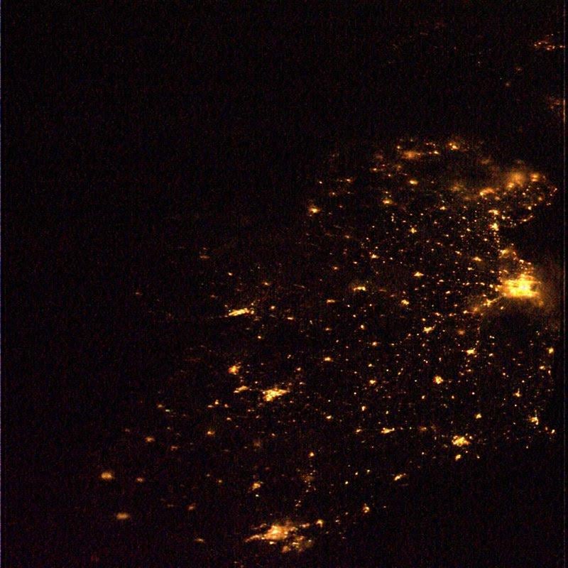 Ireland from space