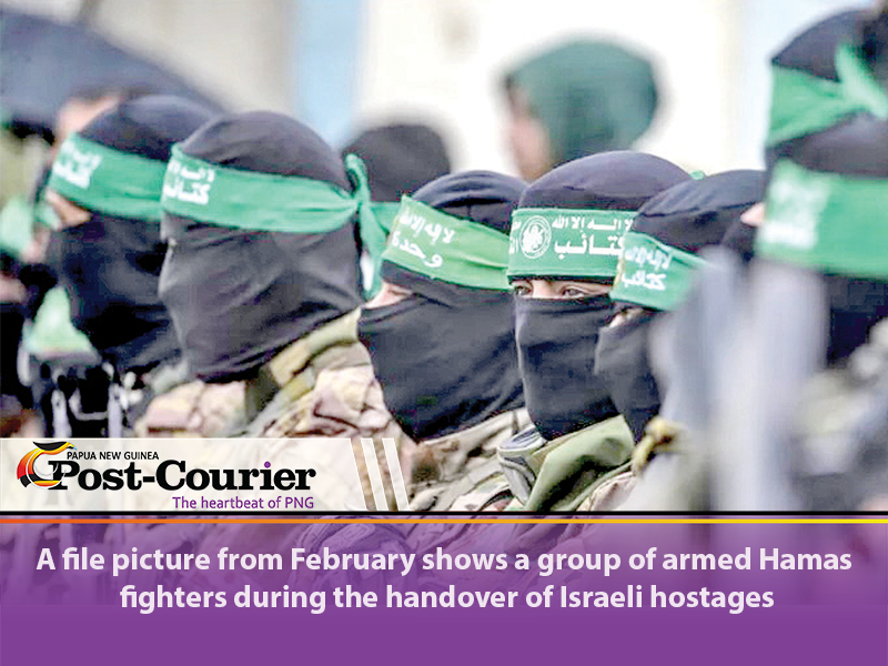 TEL AVIV: Hamas has reaffirmed that it will not
