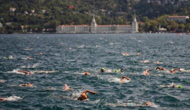 Turkish authorities search for a Russian swimmer who went missing in cross-Bosphorus race