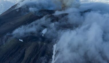 Volcano in Russia’s Far East erupts for first time in centuries