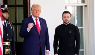 Zelenskyy brings Europe's top leaders with him to meet Trump on ending Russia's war