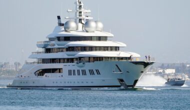 US auctioning seized $325M Russian superyacht with 8 state rooms, helipad, gym & spa