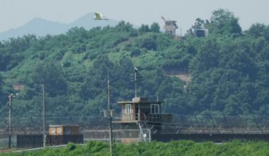 South Korea's military says North Korea is removing speakers from their tense border