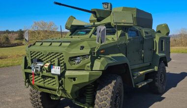 Slovakian Firm Reveals Fresh Look at ‘Wolf’ Drone Hunter Vehicle