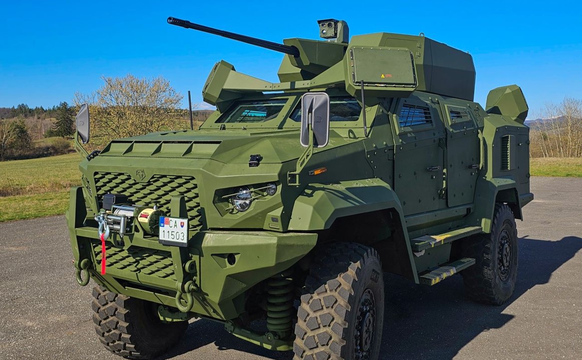 Slovakian Firm Reveals Fresh Look at ‘Wolf’ Drone Hunter Vehicle
