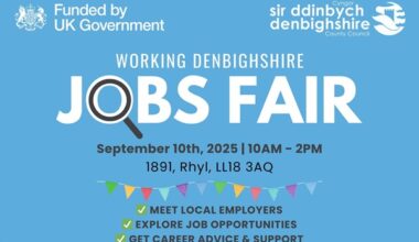 Working Denbighshire's Jobs Fair Returns in September