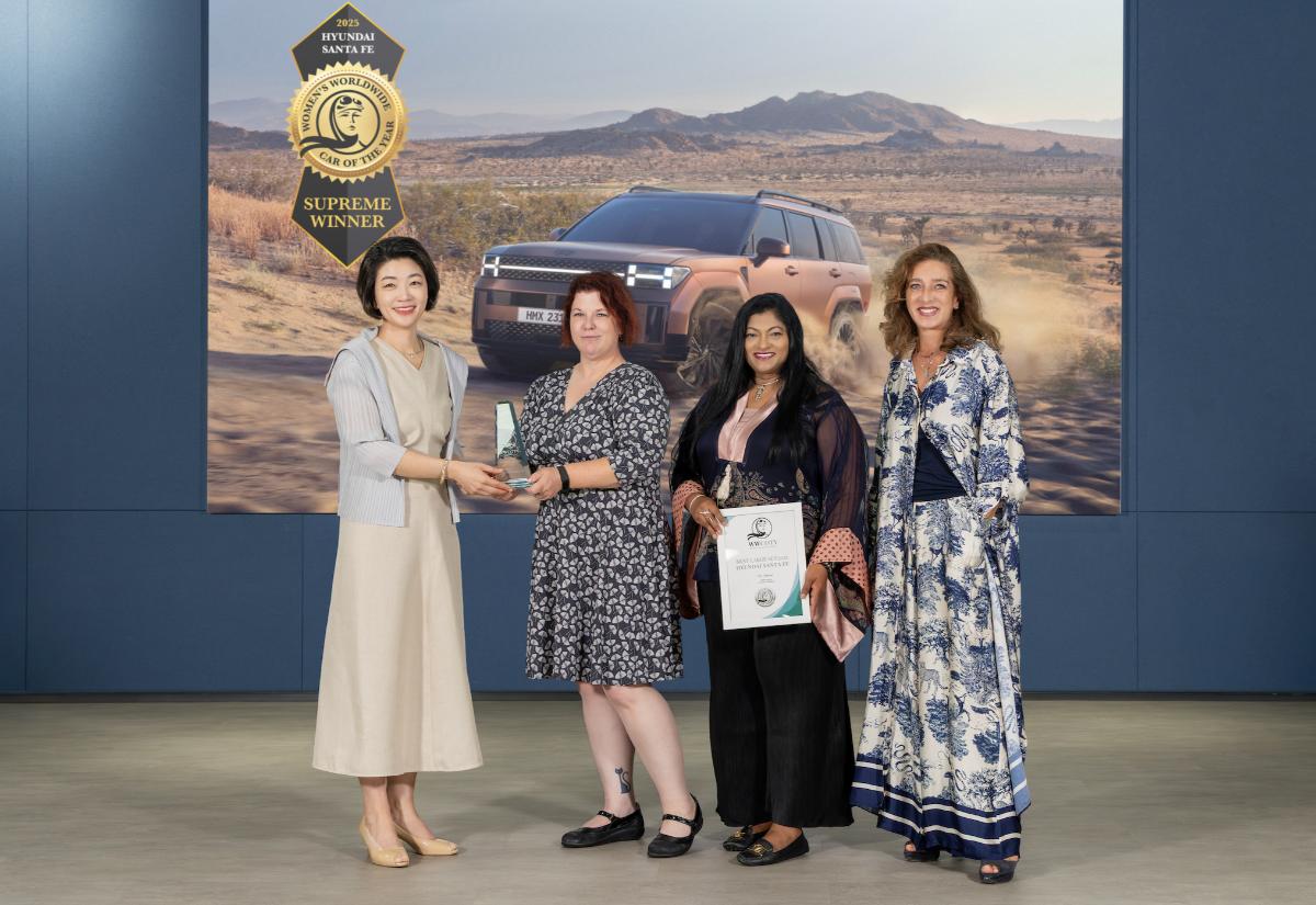 Women's World Car of the Year: delegation travels to South Korea to present the award