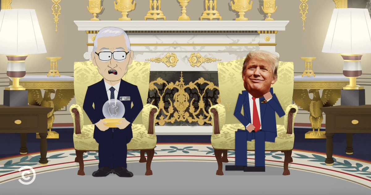 South Park creators continue to mock Trump's 'small' manhood despite apology