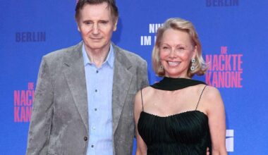 Pamela Anderson and Liam Neeson Romance Was Not Faked, Says Source: 'Everything Between Them Has Been Genuine' (Exclusive)