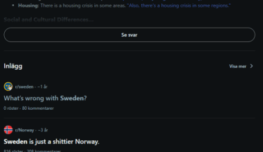 Finns det en medveten kampanj att smutskasta Sverige på reddit?