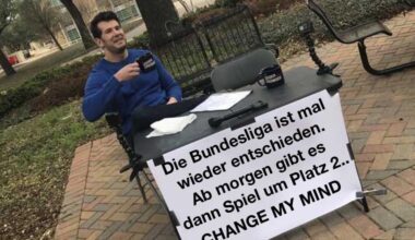 Langeweile vom 1. Spieltag an…