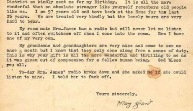 43 years ago today since the greatest letter ever penned in these parts.