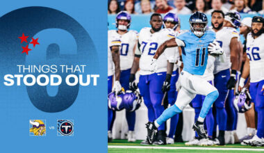 Six Things That Stood Out for the Titans in Friday's Preseason Win Over the Vikings